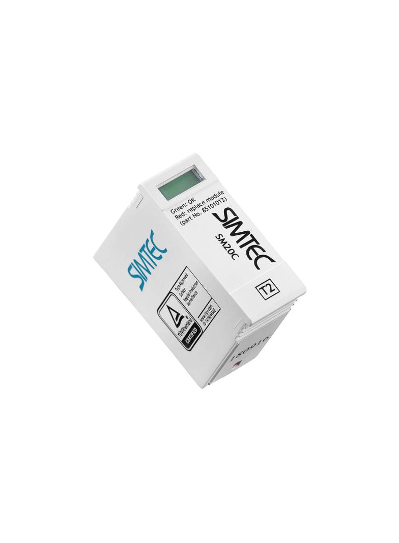 SPDMM20C-275 ,  Moduł ochronny warystorowy do Simtec klasy C(do SM20C, 1-275 i SM20C, 4-275), szary
