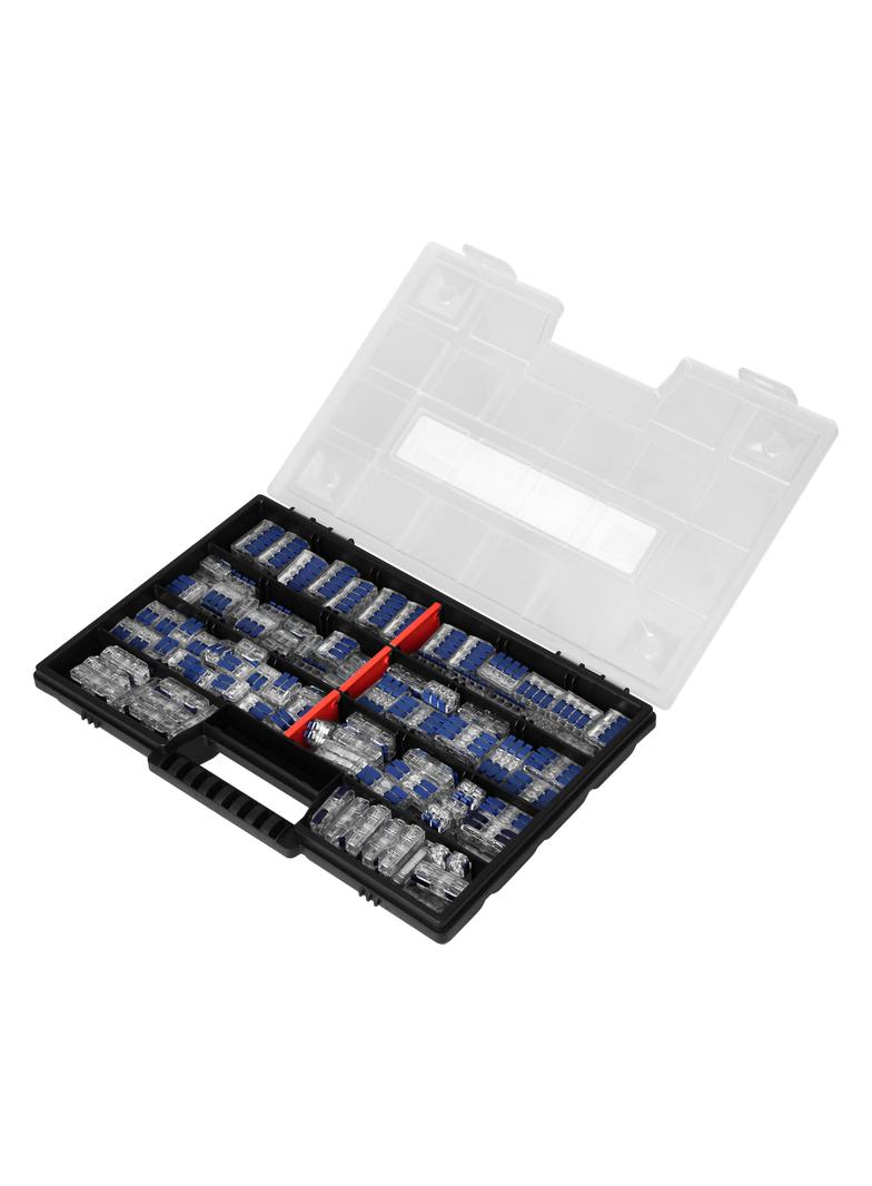 Zestaw złączek jednostronnych i przelotowych PREMIUM HOUSE-QUICK-MIX, 176 szt.