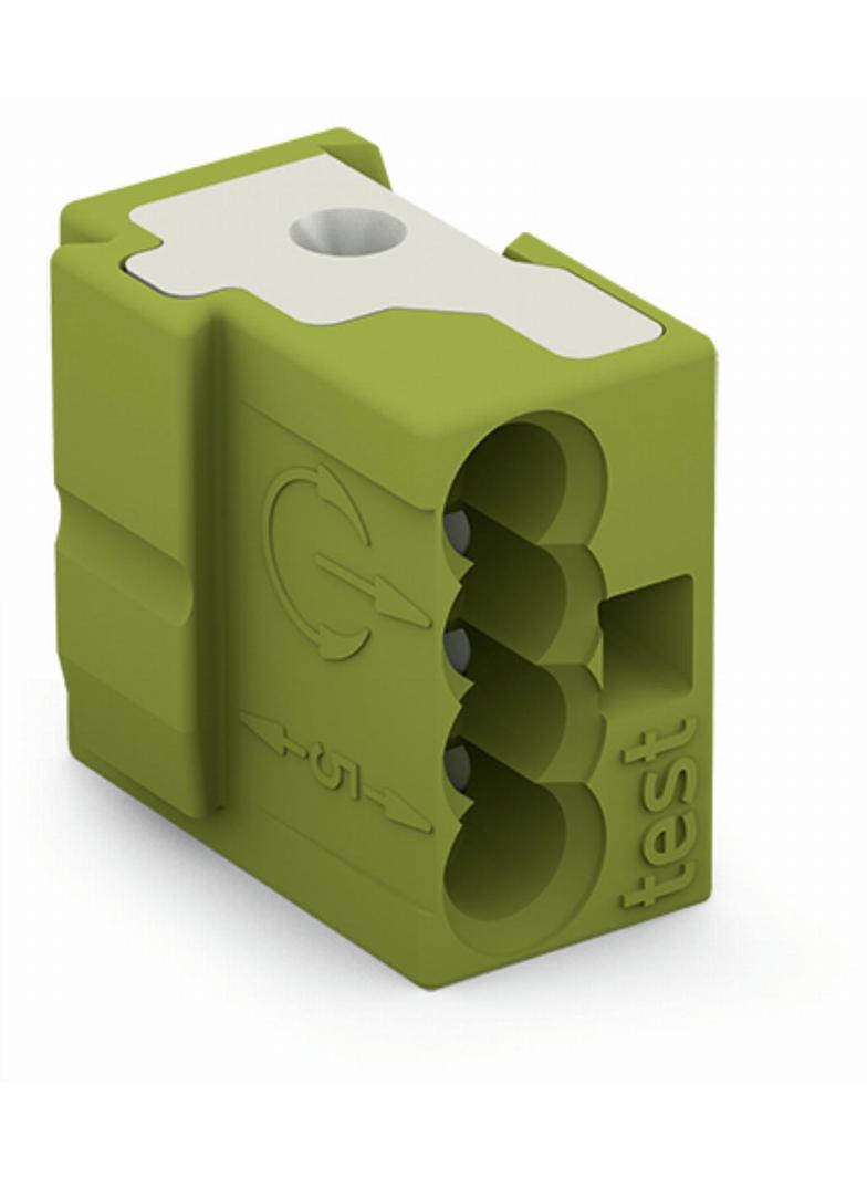 złączka kostkowa do pł. drukowanych szara raster 5,75 mm