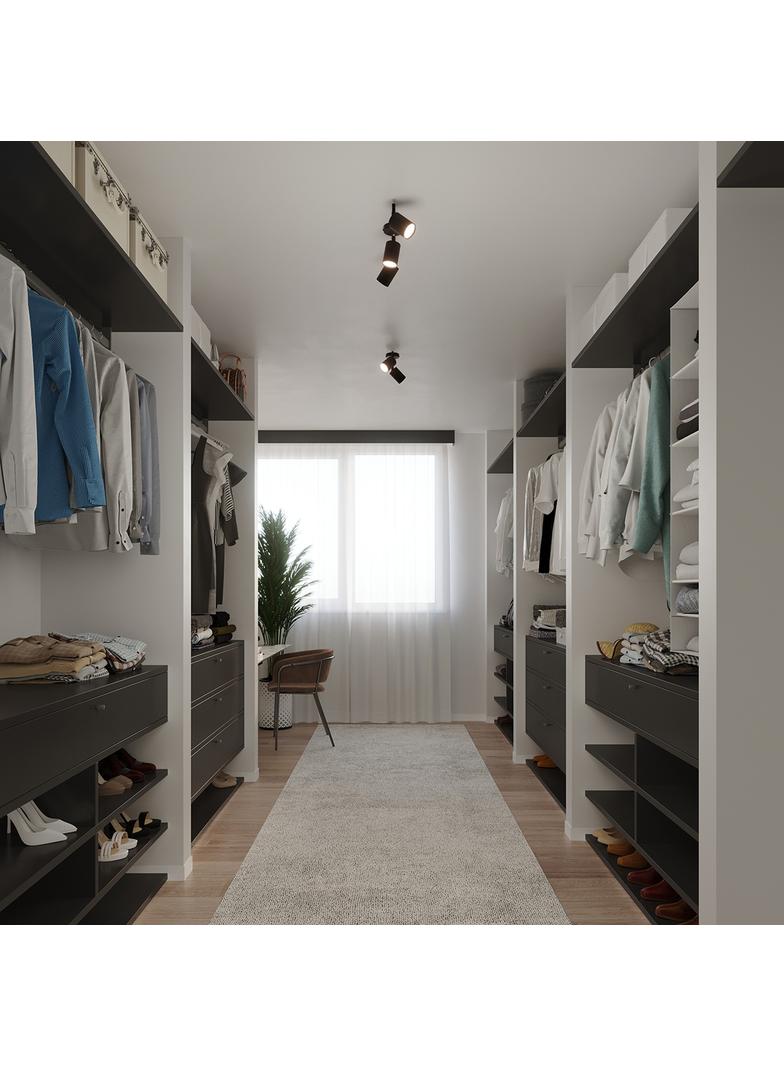 Sollux Kinkiet LEMMI 1 czarny SL.1126