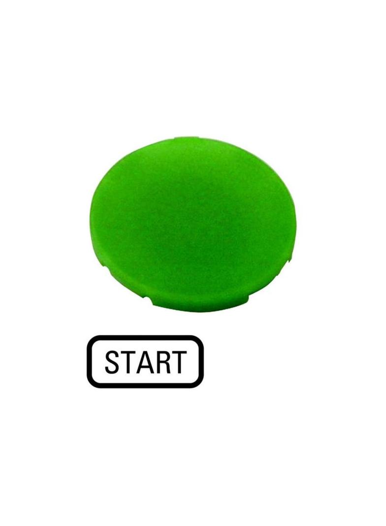 M22-XD-G-GB1 Soczewka przycisku 22mm płaska zielona z opisem /START/ 218196 EATON