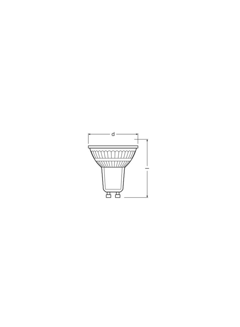 Żarówka LED GU10 6,9W/830 PAR16 80 120  GU10 575lm 4058075096707 LEDVANCE