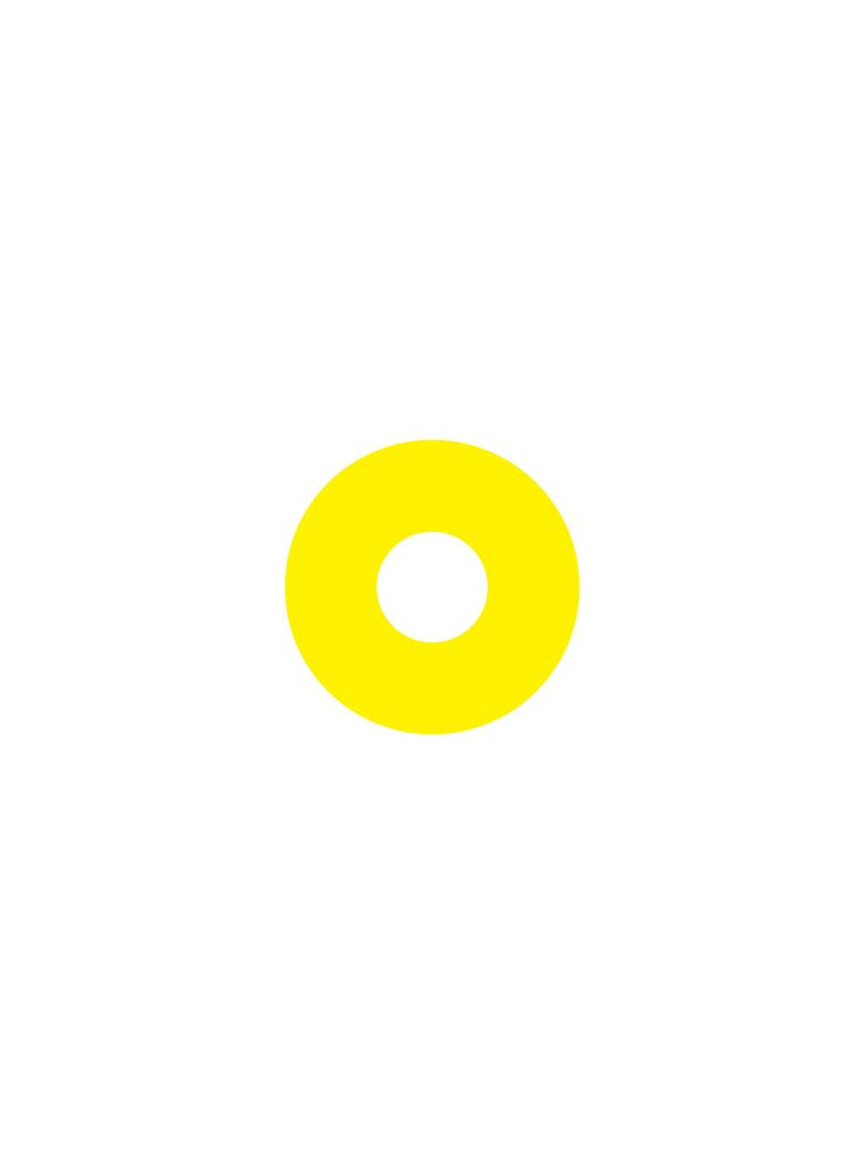 Ex9P1 H S6EMPTY Naklejka wyłącznika awaryjnego do Ex9P1 H średnica 60mm samoprzylepna żółta pusta