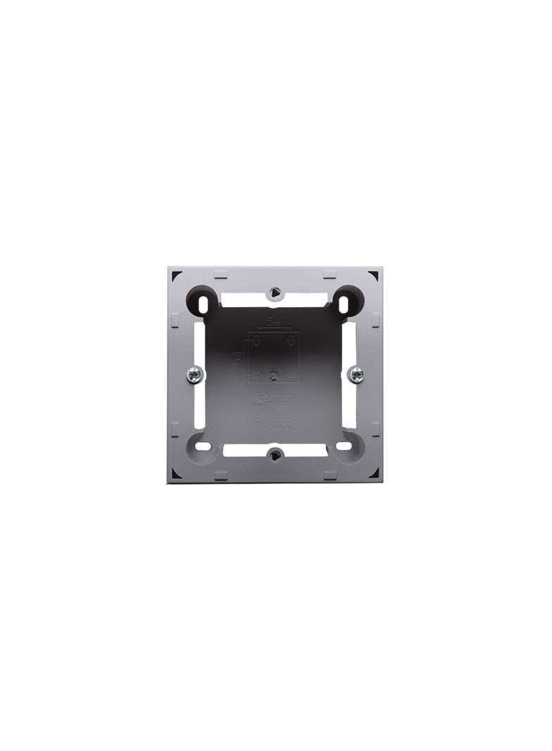 puszki instal. Puszka natynkowa płytka (31mm) pojedyncza stal inox MPN1/21 KONTAKT