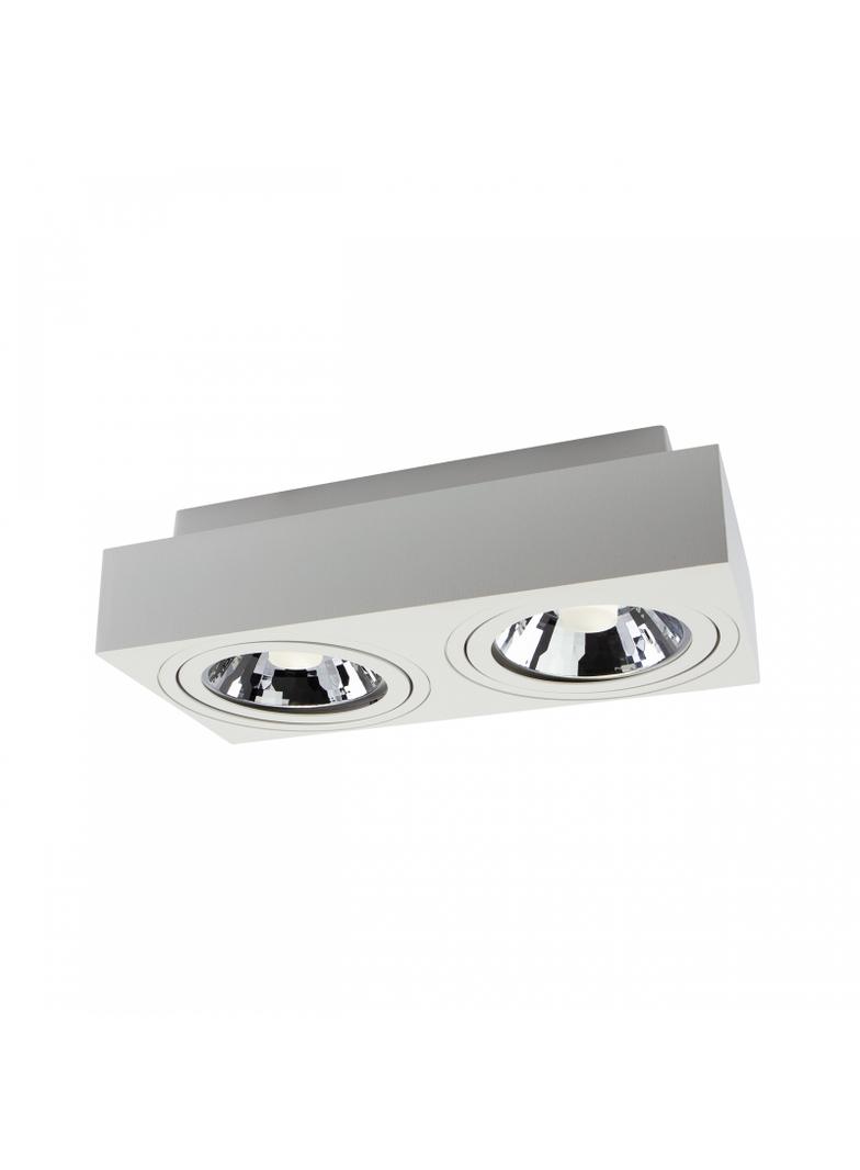 MIRORA AR111 X2 NATYNKOWA GU10 250V IP20 293X145X 85mm BIAŁY prostokątna ruchoma