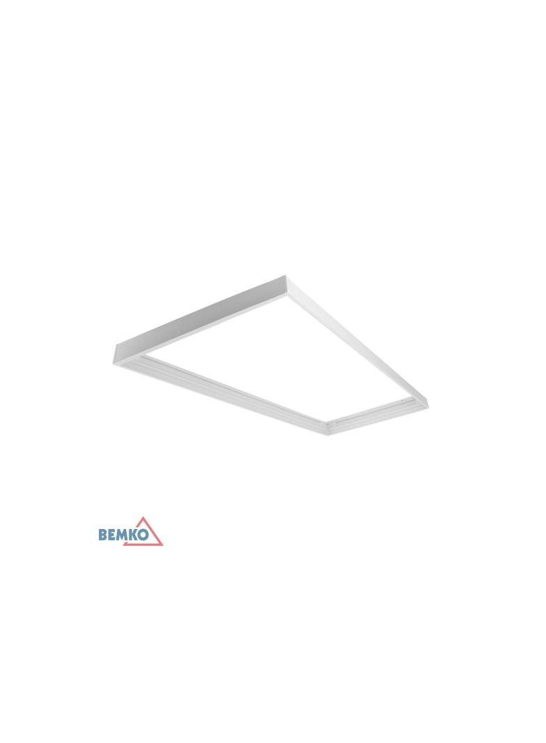 RAMKA MONTAŻOWA DO PANELU LED 30x120 BIAŁA ECO
