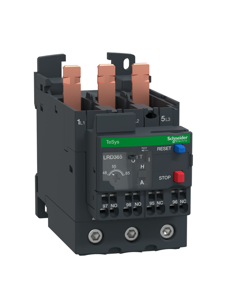 Przekaźnik przeciążeniowy cieplny TeSys LRD 48-65A klasa 10 zaciski sprężynowe