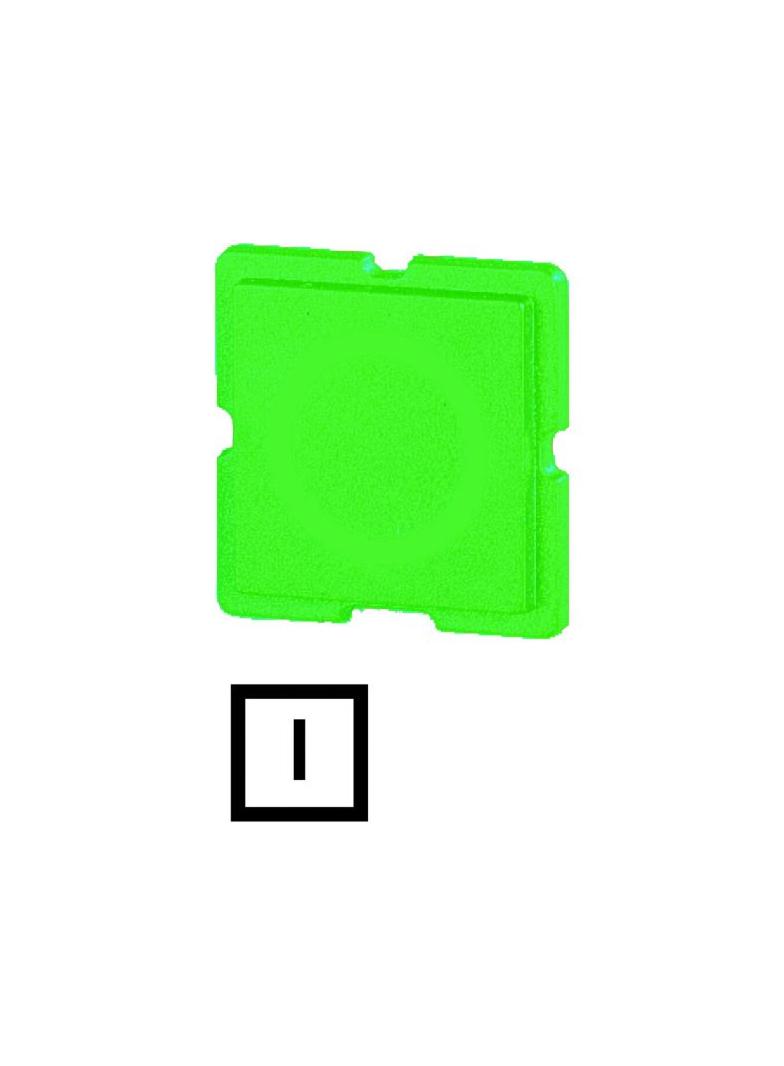 11TQ25 WKŁADKA PRZYCISKU ZIELONA, I