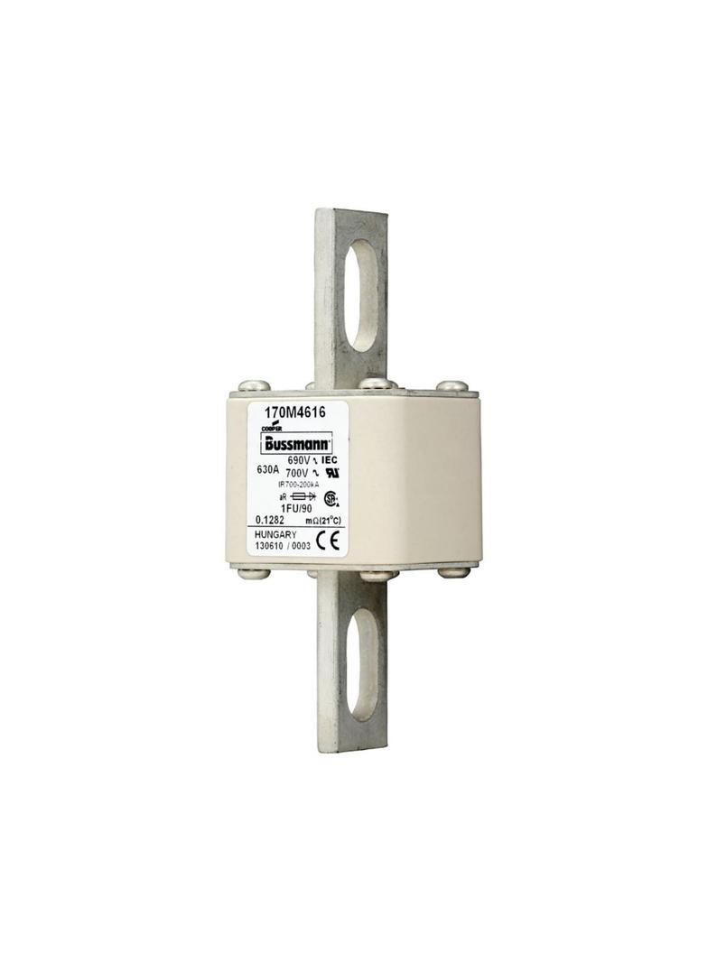 FUSE 630A 690V 1FU/90 AR UC Wkładka szybka 630A AC 690V rozmiar 1 53x69x136 mm aR IEC UL, 170M4616 E