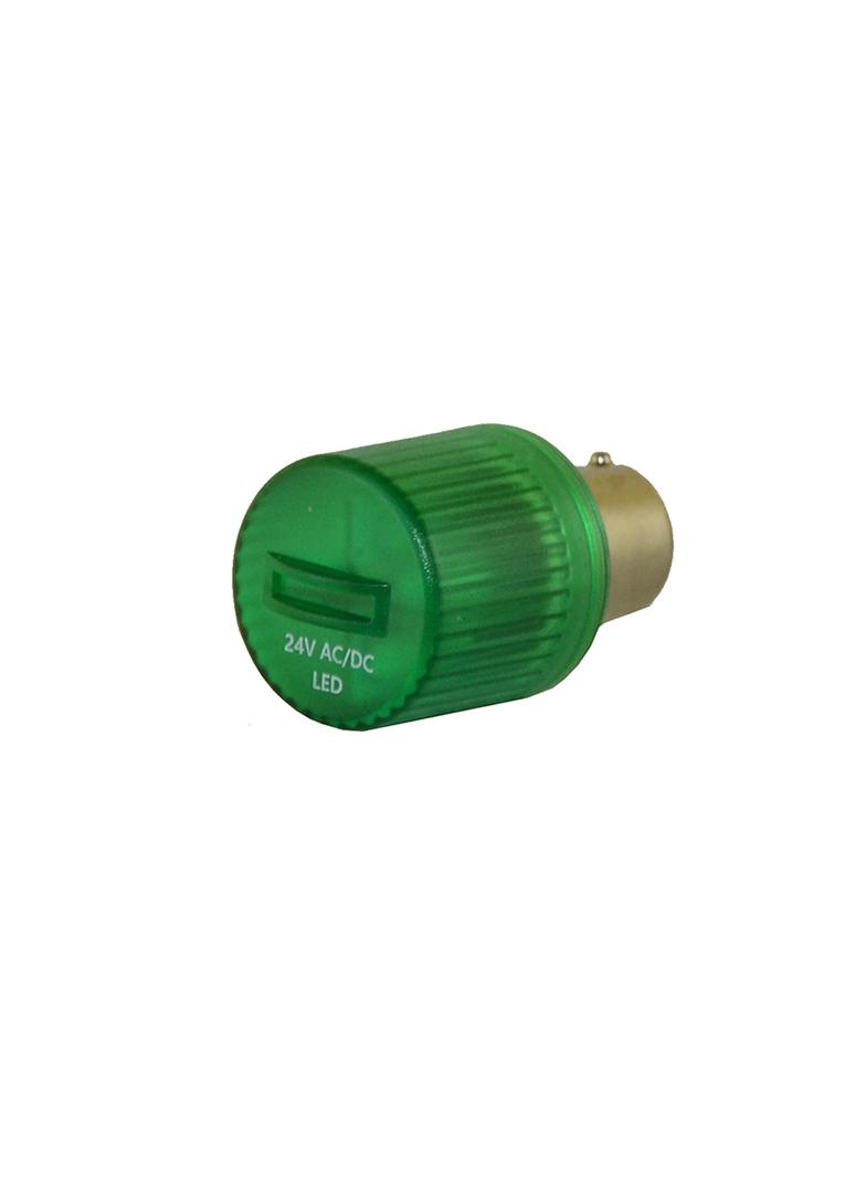 LED błyskający 220V zielony