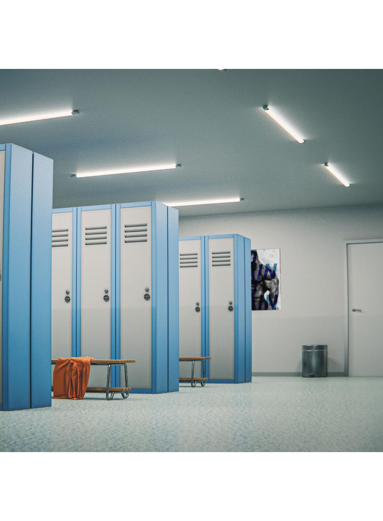 LIMEA MINI II HERMETYK  1200mm 36W NW 230V 120st IP65 50×32×1170mm BIAŁY