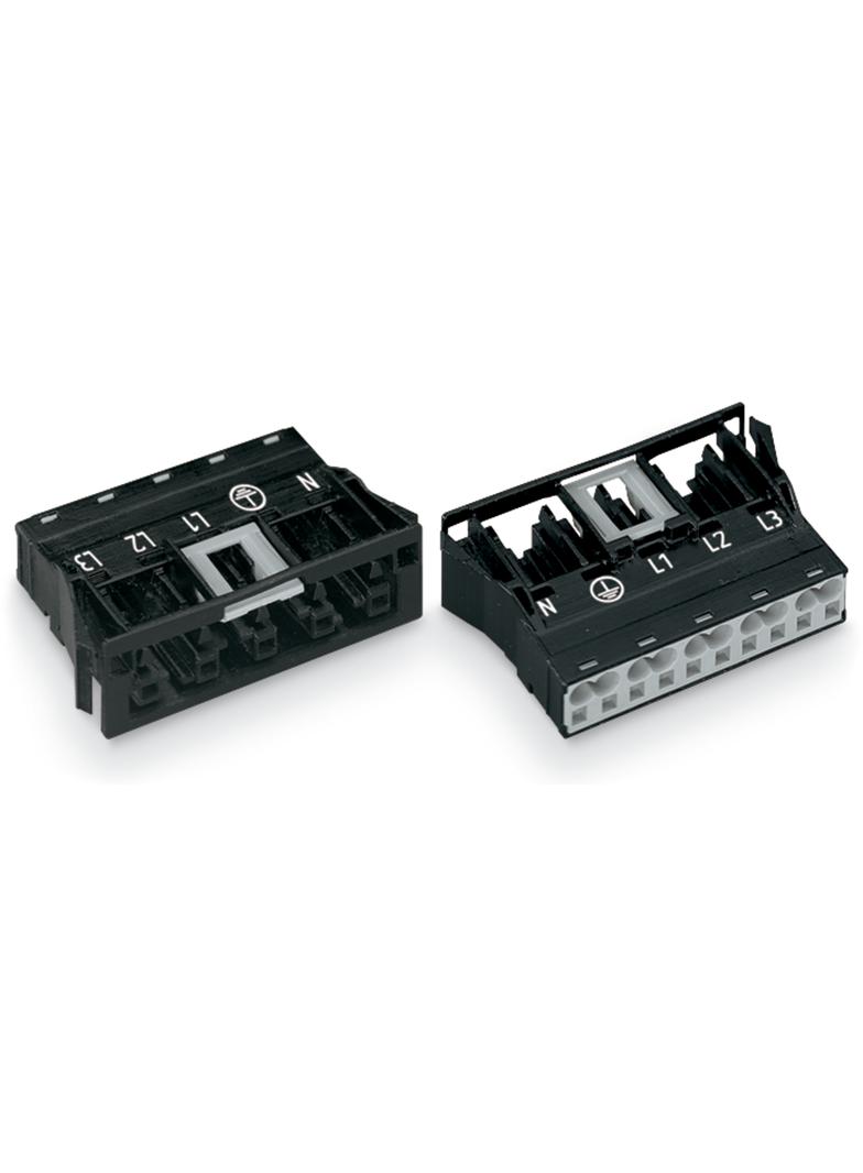 WINSTA gniazdo 5-torowe SnapIn czarne