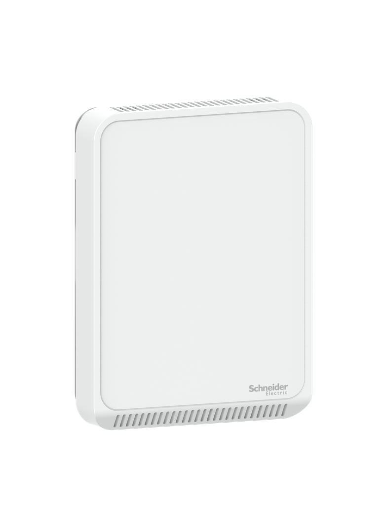 SLP, czujnik temp+wilg+CO2/VOC, BACnet/Modbus, biały mat.