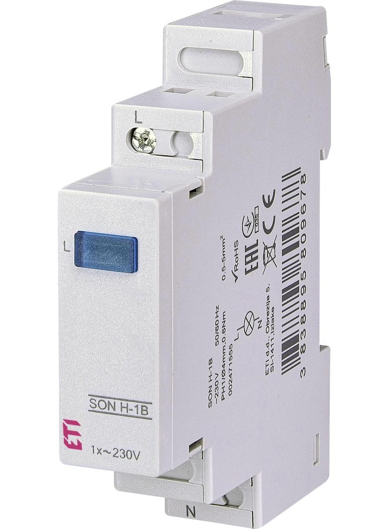 Sygnalizator obecności napięcia (1 x niebieska LED) SON H-1B 002471555 ETI