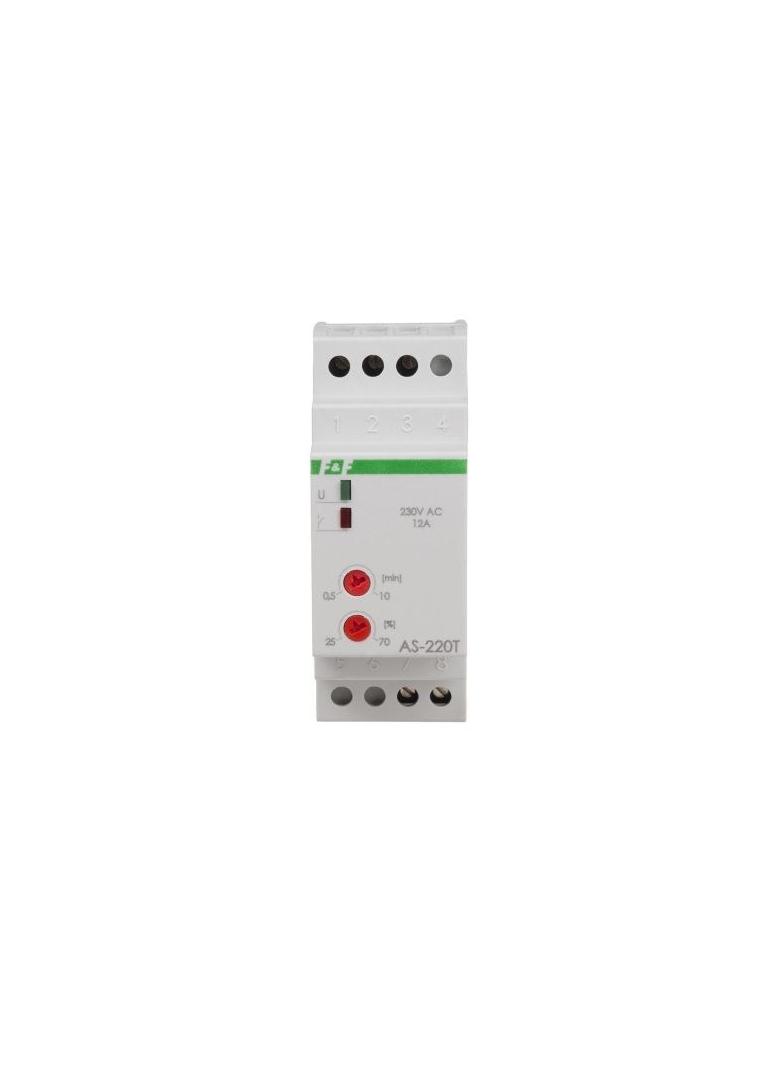 Automat schodowy 230V AC z ostrzeganiem i przeciwblokadą do LED AS-220T F&F