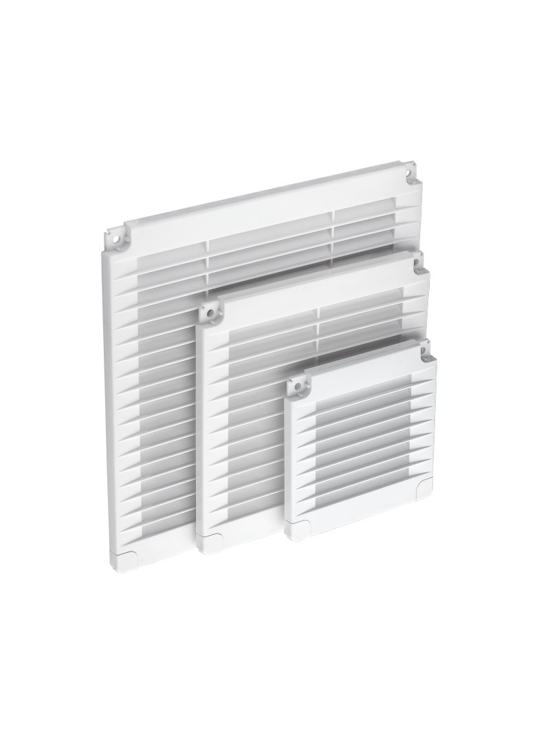 kratka z zaślepkami 350x350 biała