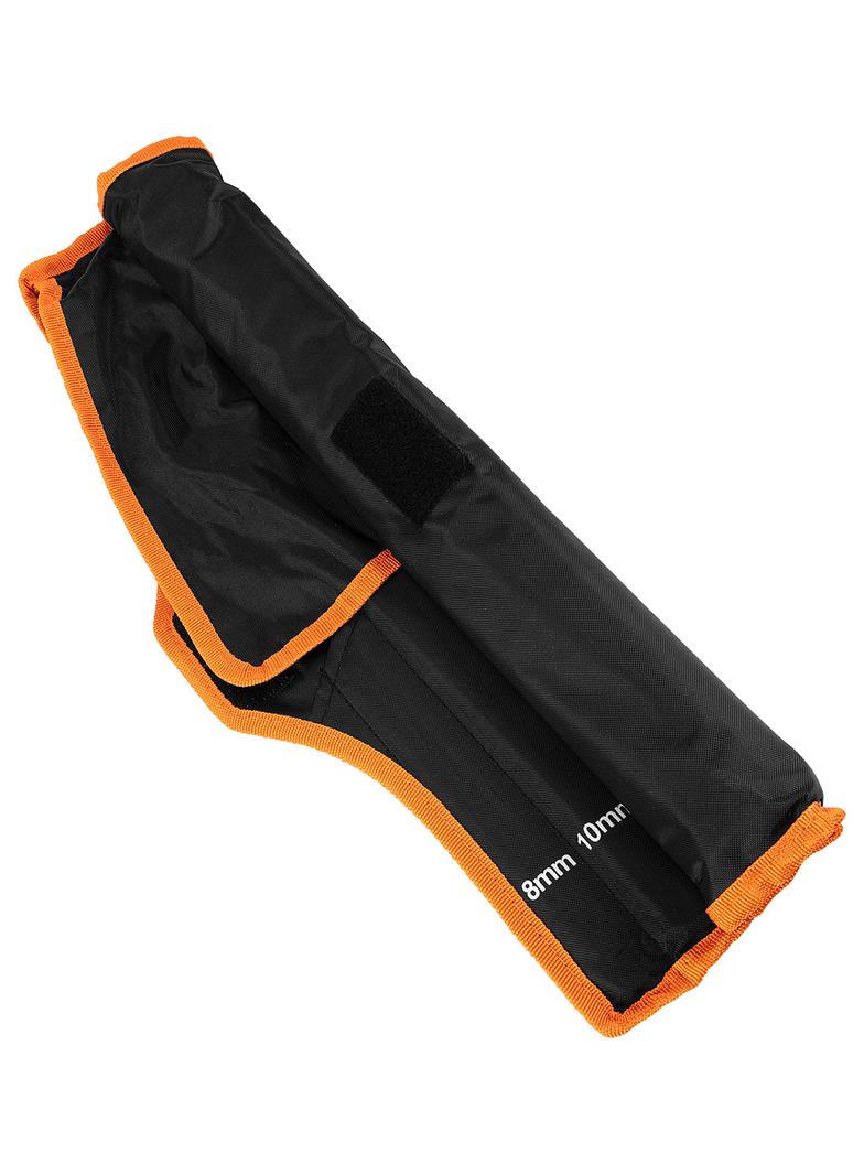 Klucze oczkowe z grzechotką, długie, zestaw 6 szt., 8 - 19 mm, miękkie etui