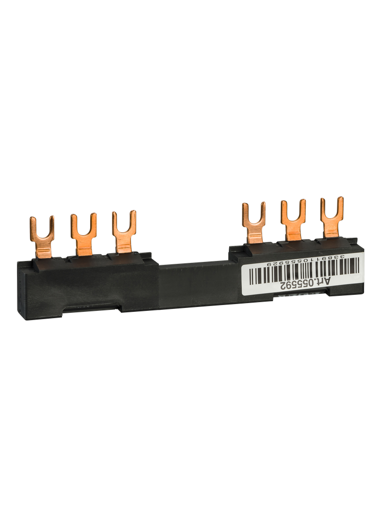 Szyna 3biegunowa 2 odpływy 72mm 63A