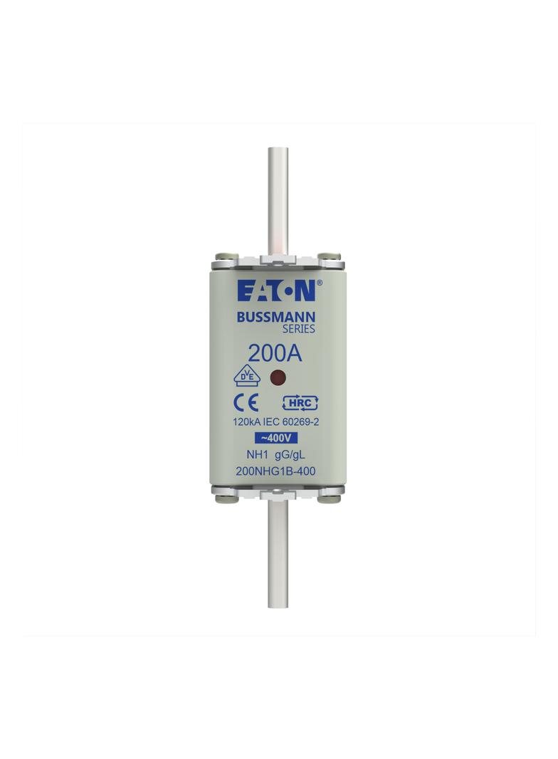 NH FUSE 200A 400V GG/GL SIZE 1 Wkładka NH1 200A 400V GL/GG podwójny wskaźnik 200NHG1B-400 EATON
