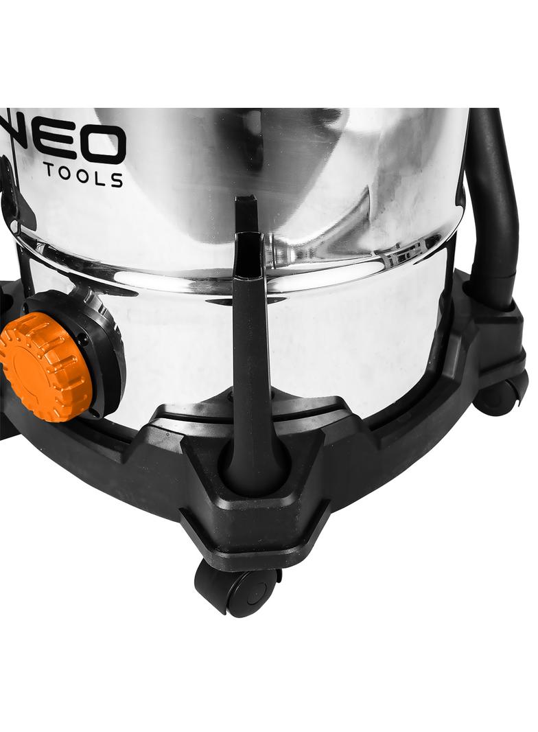 Odkurzacz przemysłowy 1400W, zbiornik 30l