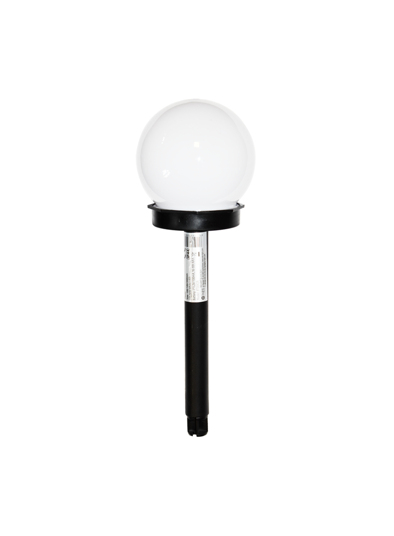 Lampa kula solarna ogrodowa wbijana LED 34cm EKO4826 Milagro