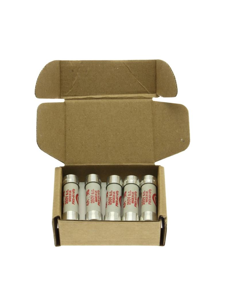 4A 250V AC 14x51mm S/COND FERRULE FUSE Wkładka szybka 4A AC 250V DC 250V 14x51 mm aR UL FWX-4A14F EA
