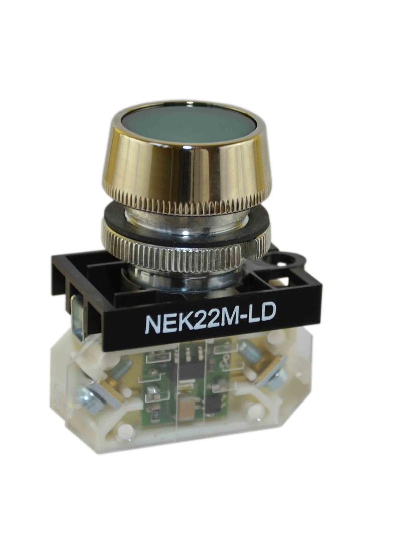Lampka NEK22MLD 24-230V zielona