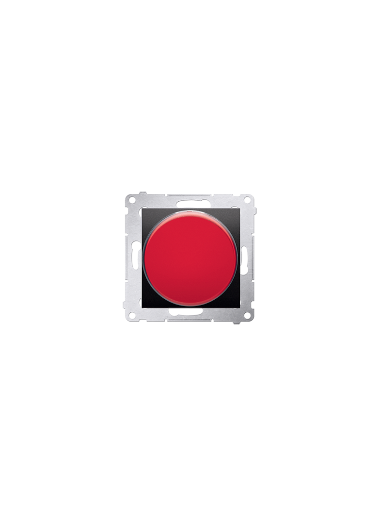 Simon 54 Sygnalizator świetlny LED – światło czerwone 230V antracyt DSS2.01/48 KONTAKT