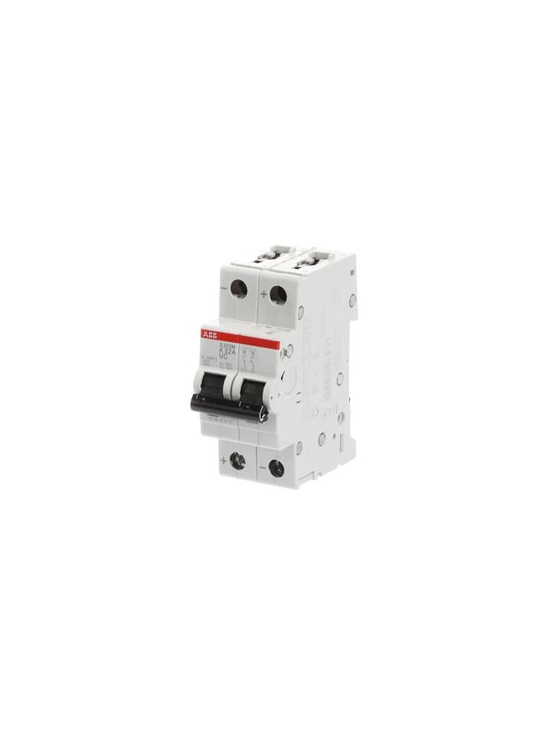 S202M-K32UC Wyłącznik nadprądowy AC/DC 10kA 2P K32A 2CDS272061R0537 ABB