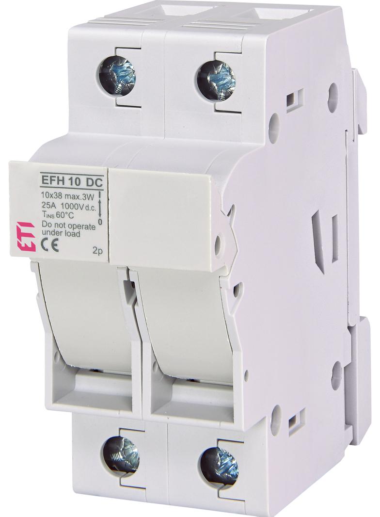 Podstawa bezpiecznikowa DC z adapterem EFH 10 DC 2P AD 002540503 ETI