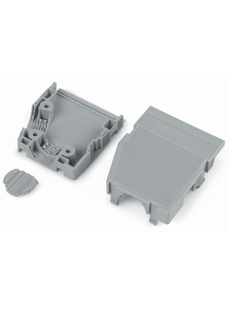 obudowa zabezpieczająca przewody 5-bieg. szara raster 7,5 mm