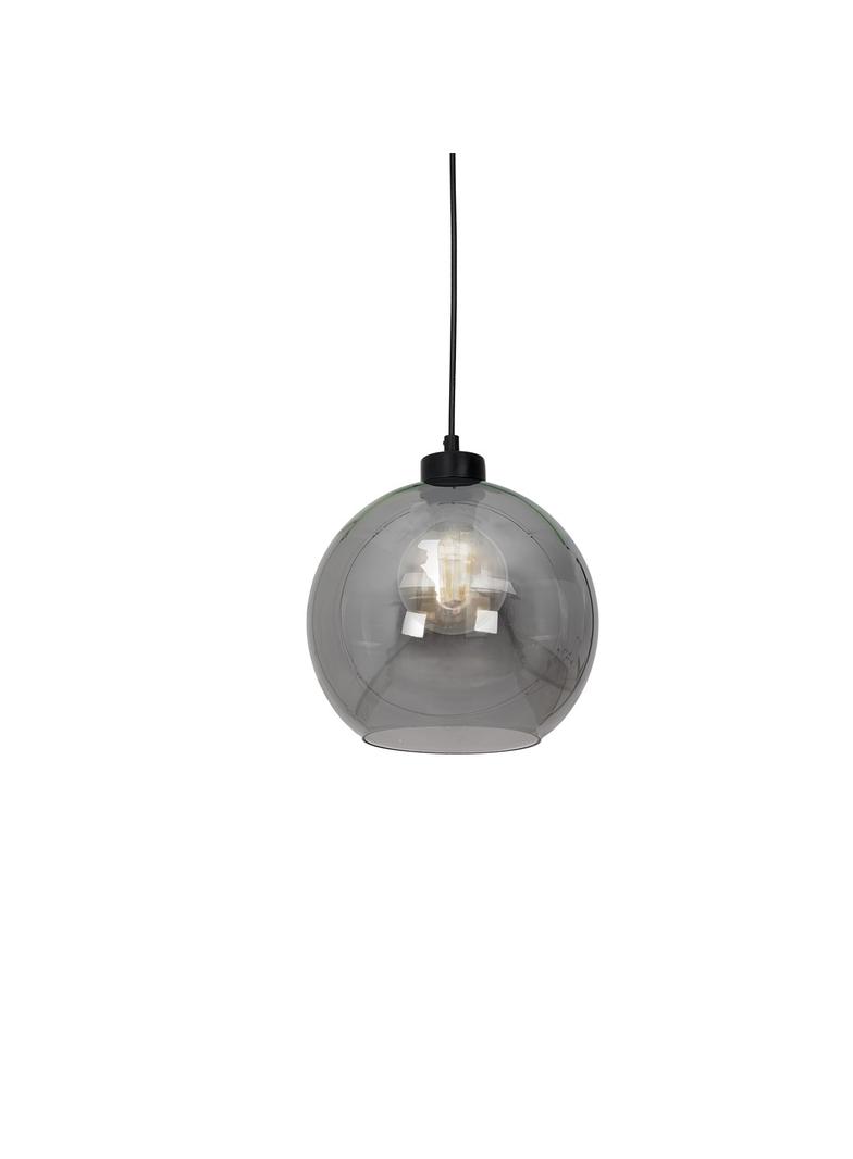 Milagro lampa wisząca Sofia Smoked E27 czarna MLP6577