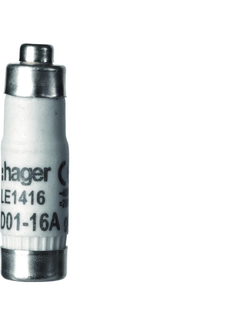 Wkładka bezpiecznikowa D01 gG 16A 400VAC LE1416 HAGER