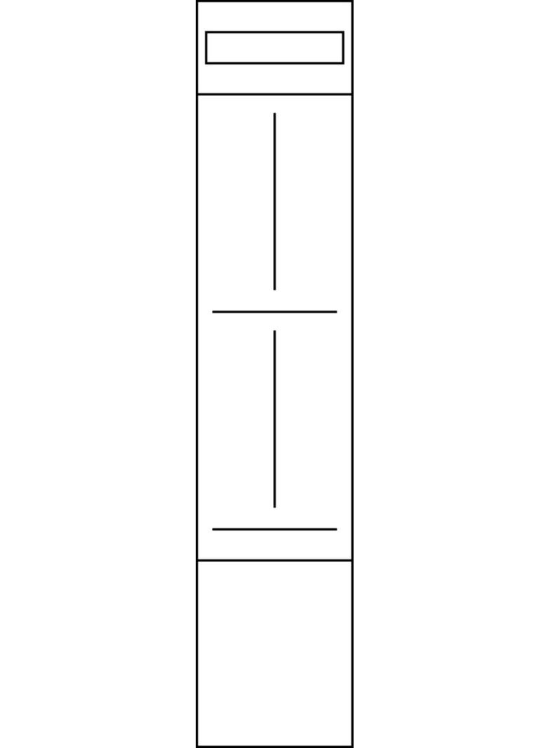 univers Z Zestaw montażowy 1200x250, 2 liczniki