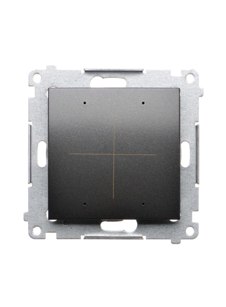 Simon 54 Elektroniczny łącznik/przycisk 4-krotny do sterowania 4 obwodami antracyt