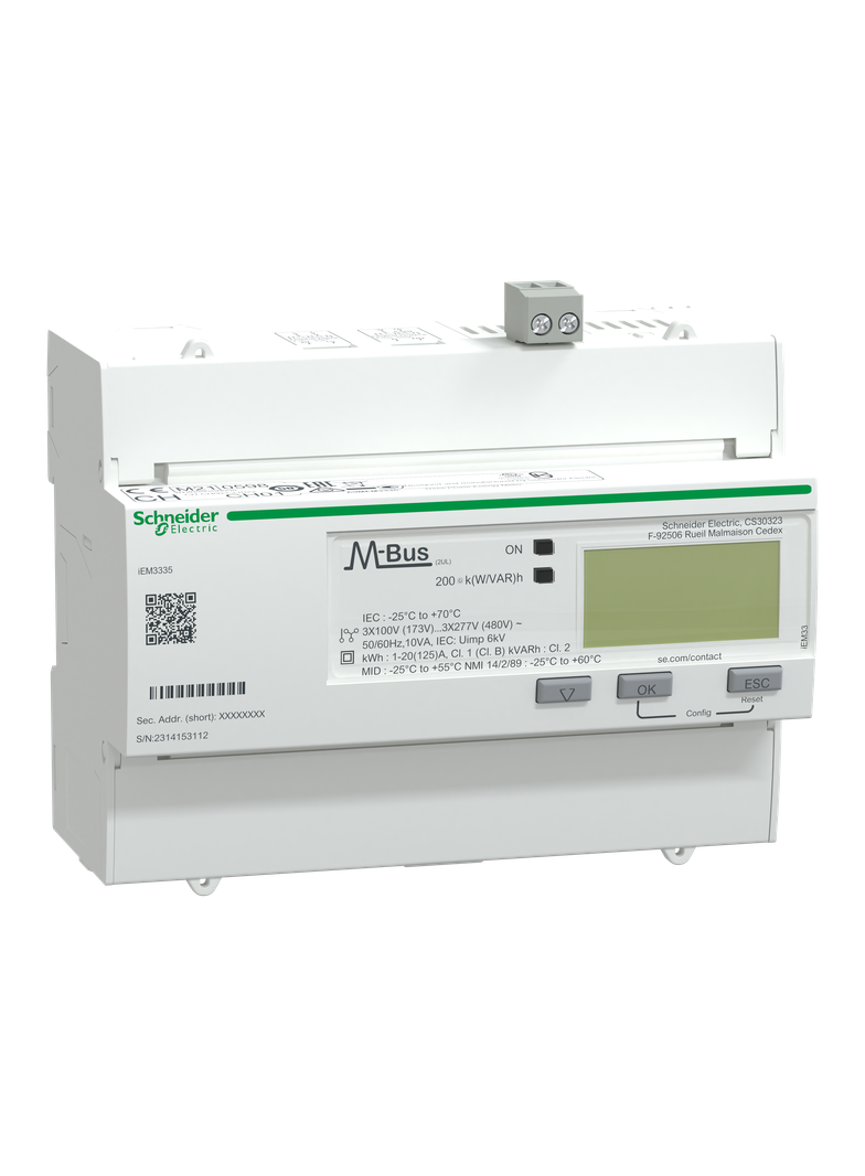 PowerLogic Licznik energii trójfazowy 125A kl 1 M-Bus MID