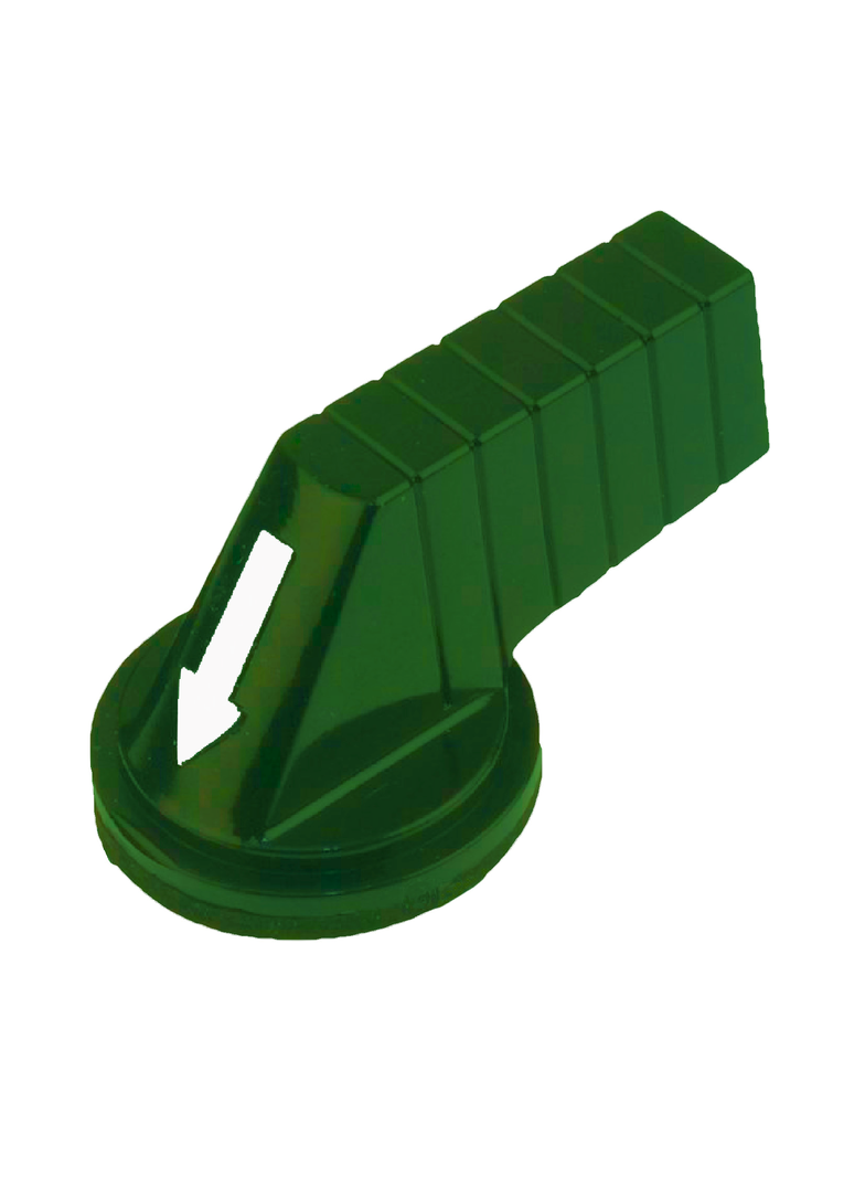 Harmony 9001K Długi uchwyt do przełącznika, zielony, 30 mm