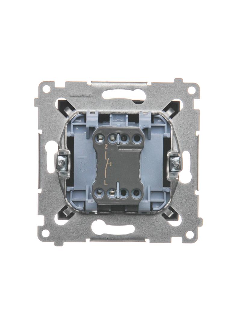 Simon 54 Przycisk pojedynczy zwierny bez piktogramu 16A 250V zaciski śrubowe brąz mat DP1A.01/46 KONTAKT