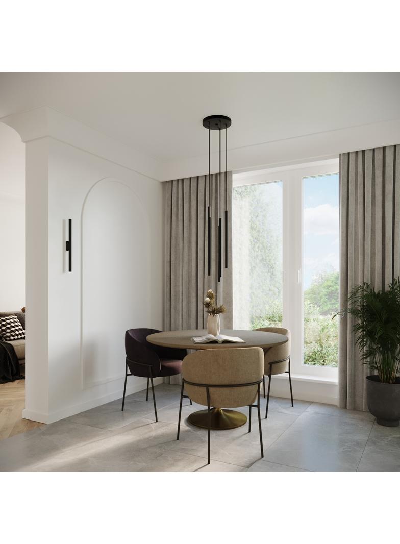 Sollux Kinkiet PASTELO 2 czarny SL.1178