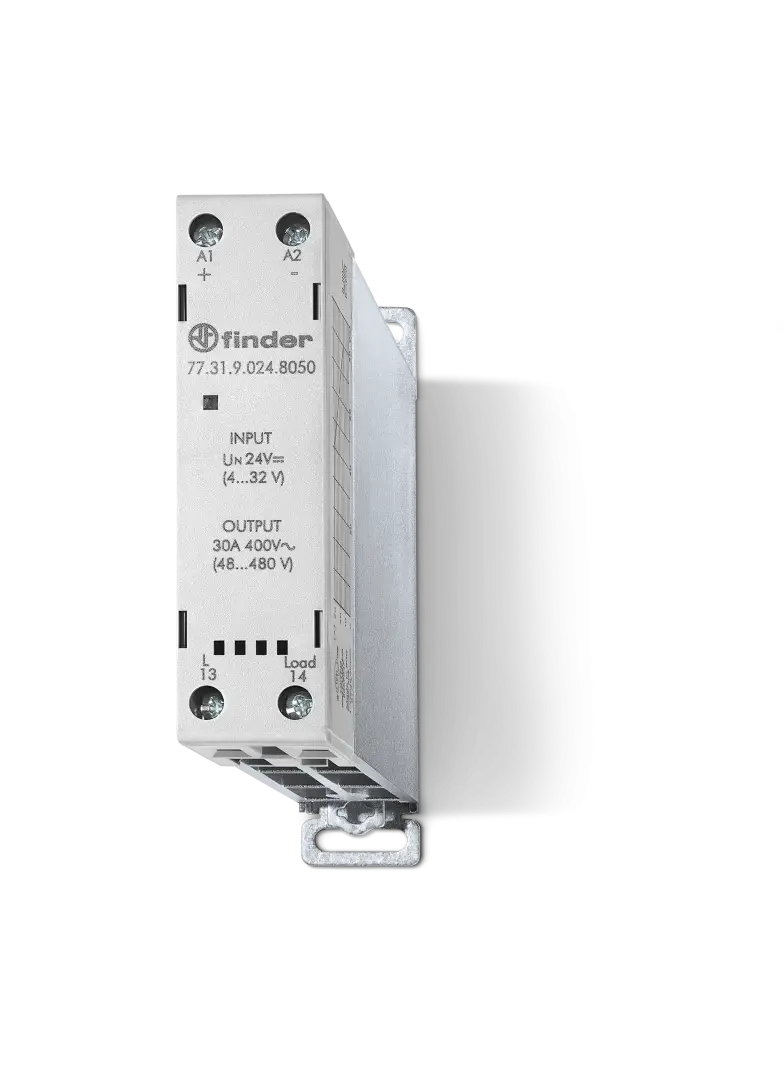 Przekaźnik półprzewodnikowy 1 Z; 30A; sterowanie 24V DC; wyjście 400V AC załączanie natychmiastowe,