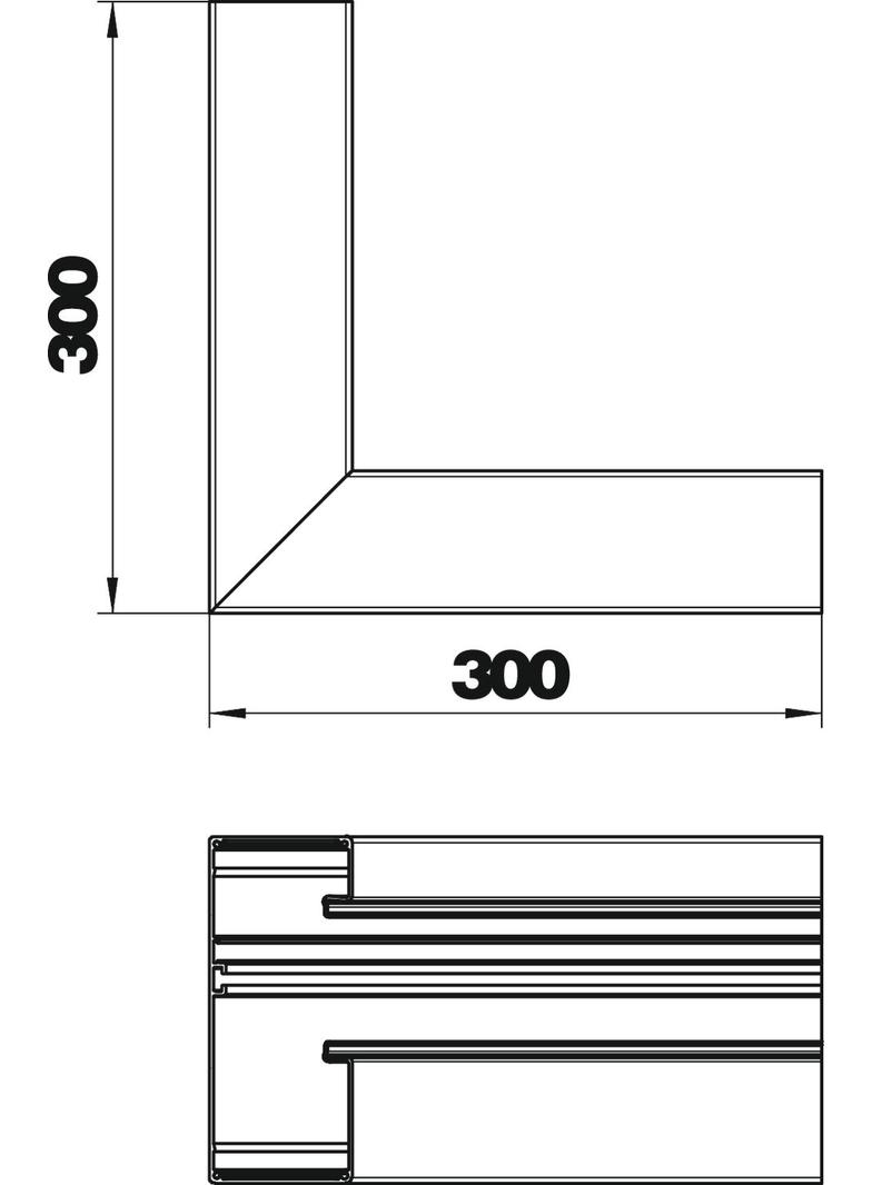GA-AI70170RW, Naroże wewnętrzne asymetryczne
