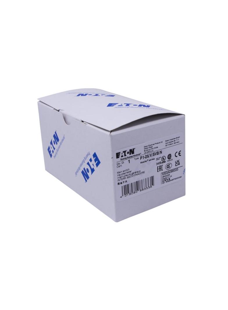 P1-25/V/SVB/N Rozłącznik On/Off 25A 13kW 086333 EATON