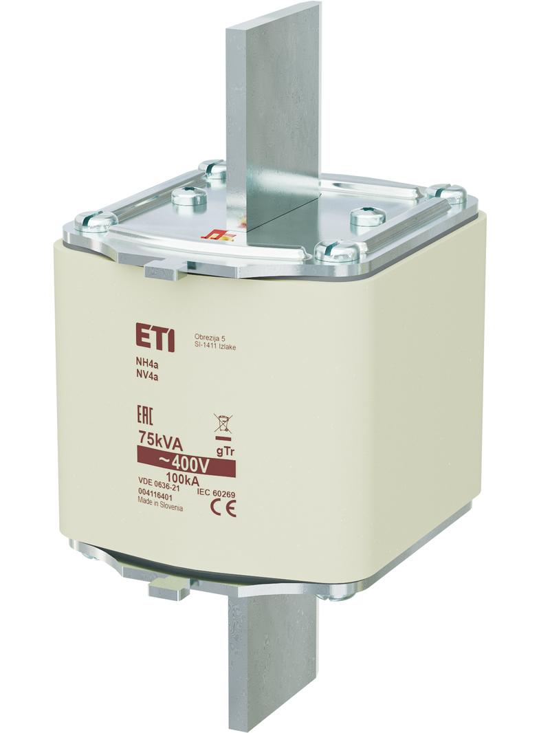 WT-4a gTr 75kVA 400V - Wkładka topikowa przemysłowa - transformatorowa
