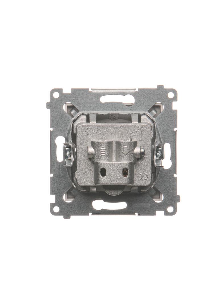 Simon 54 Gniazdo TV-DATA. Dwa porty wyjściowe typu Częstotliwość dla wejścia 5-1000 MHz brąz mat