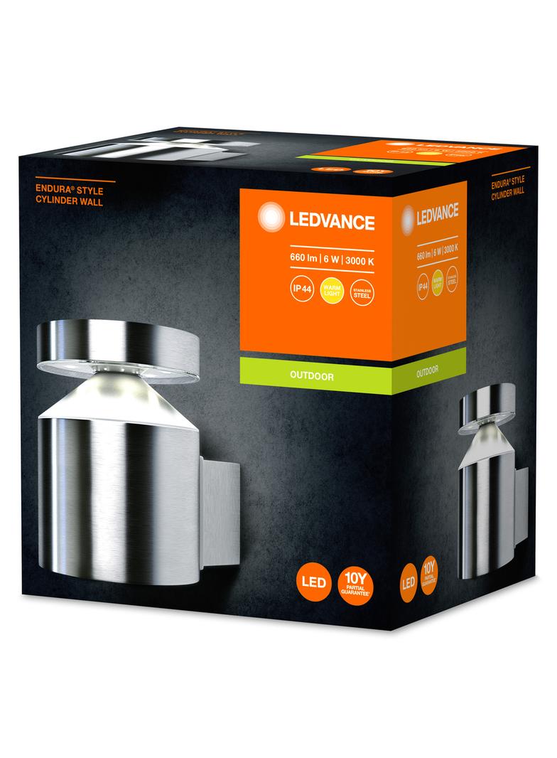 ENDURA STYLE CYLINDER WALL 6W ST LEDV Oprawa zewnętrzna