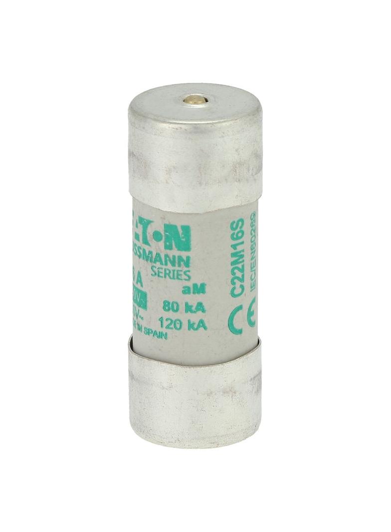 C22M16S Wkładka cylindryczna z wybijakiem 22x58 16A GG 690V AC C22M16S EATON