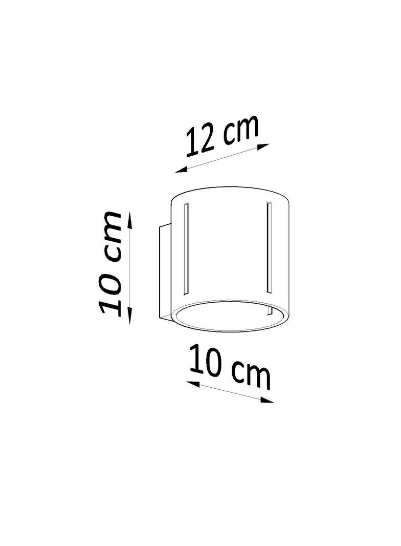 Sollux Kinkiet INEZ szary SL.0354