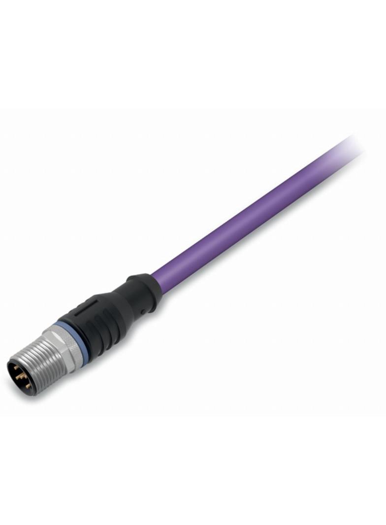 przewód CAN wtyczka prosta M12/wolny koniec 10m