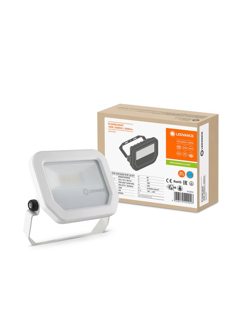 Naświetlacz FLOOD LED PERFORMANCE 10W 6500K SYM 100 white