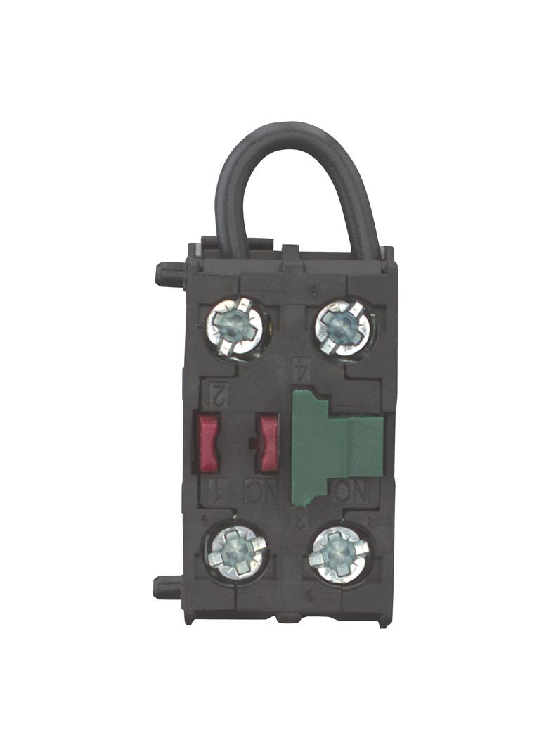 M22-KC01SMC10 Element stykowy z samokontrolą 1Z 1R mocowany do ścianki tylnej 121473 EATON